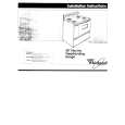 WHIRLPOOL RF4700XWW0 Manual de Instalación