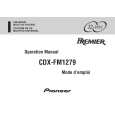 PIONEER CDX-FM1279/XN/UC Manual de Usuario