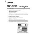 BOSS DR-880 Manual de Usuario