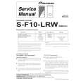 PIONEER S-F10-LRW/XMD/UC Manual de Servicio