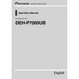 PIONEER DEH-P7000UB/XN/EW5 Manual de Usuario