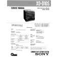SONY X0D10S Manual de Servicio