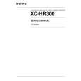 SONY XC-HR300 Manual de Servicio