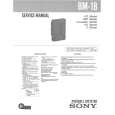 SONY BM18 Manual de Servicio