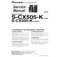 PIONEER S-CX505-K/XTM/E Manual de Servicio