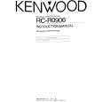 KENWOOD RCR0906 Manual de Usuario
