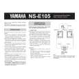 YAMAHA NS-E105 Manual de Usuario
