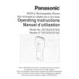 PANASONIC ES7002 Manual de Usuario