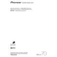 PIONEER VSX-LX70/LFXJ Manual de Usuario