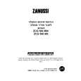 ZANUSSI ZCG566MW Manual de Usuario