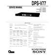 SONY DPS-V77 Manual de Servicio