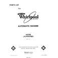 WHIRLPOOL LA3400XPW3 Catálogo de piezas