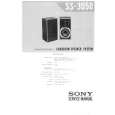 SONY SS-3050 Manual de Servicio