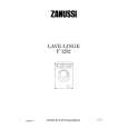 ZANUSSI F1232 Manual de Usuario
