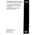 AEG 4001F-WCH Manual de Usuario