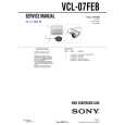 SONY VCL07FEB Manual de Servicio