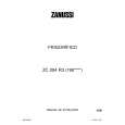 ZANUSSI ZC 204 R3 Manual de Usuario