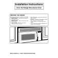 WHIRLPOOL JMV8166BAW Manual de Instalación