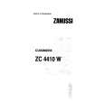 ZANUSSI ZC4410W Manual de Usuario