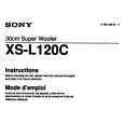 SONY XS-L120C Manual de Usuario