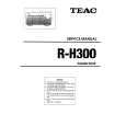 TEAC R-H300 Manual de Servicio
