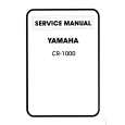 YAMAHA CR1000 Manual de Servicio